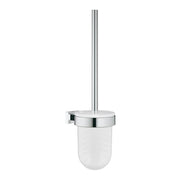 Porta scopino completo Essentials Cube GROHE, vetro e metallo
