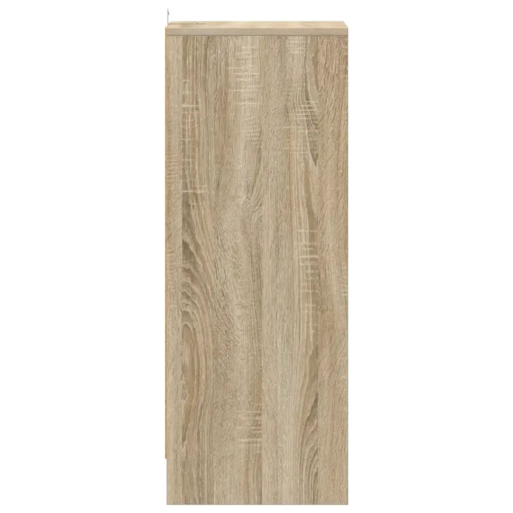 Scarpiera Rovere Sonoma 31,5x35x90 cm in Truciolato 809002