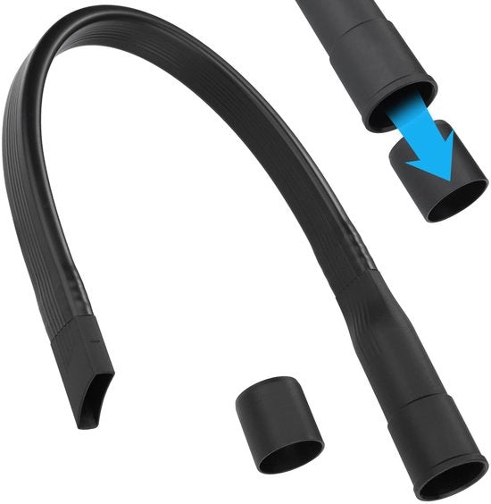 Accessorio per aspirapolvere 65 cm - Bocchetta aspirante flessibile - Adattatore universale 32/35 mm - Adatto per accessori aspirapolvere - Realizzato con materiali PP di alta qualità - Ideale per mobili e auto - Accessorio per aspirapolvere