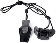 Accessorio per Recurvo - Aiuto per Tiro - Accessorio per Arco Lungo - Nero - Dimensioni 10x5,5 cm - Accessorio per Arco