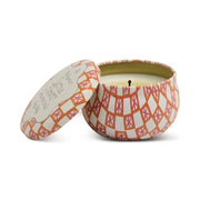 Candela in latta stampata a forma di tulipano (56 g/2 oz) - Fiore di cactus