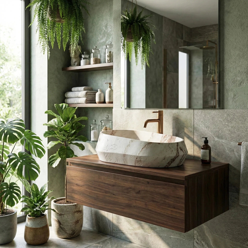 Lavabo Da Appoggio Rea Zoe Travo