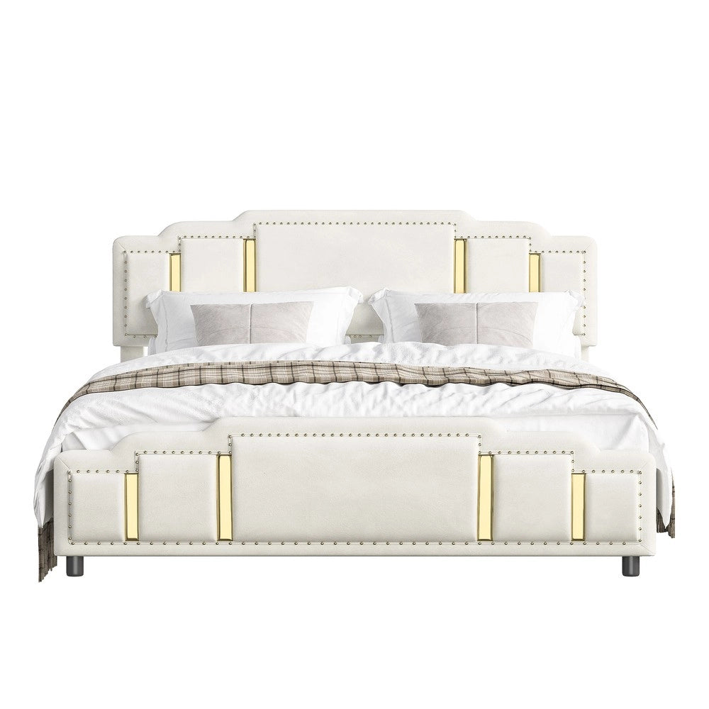 Letto contenitore ¨C Minimal ¨C beige idraulico