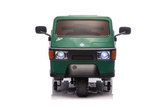 Macchina Elettrica per Bambini Licenza Piaggio Apecar 12V Verde
