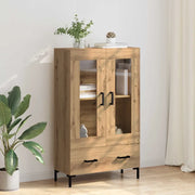 Credenza con Cassetto-Buffet-Armadio da cucina Rovere artigianale 69,5 x 31 x 115 cm 476925