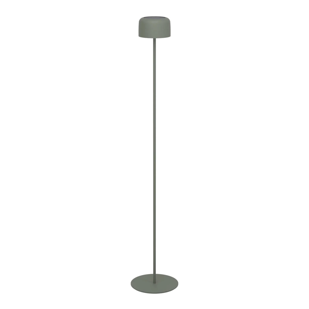 Lampada Ricaricabile Moderna Roccanova-L Acciaio Verde Led 2,8W 270Lm Ip44