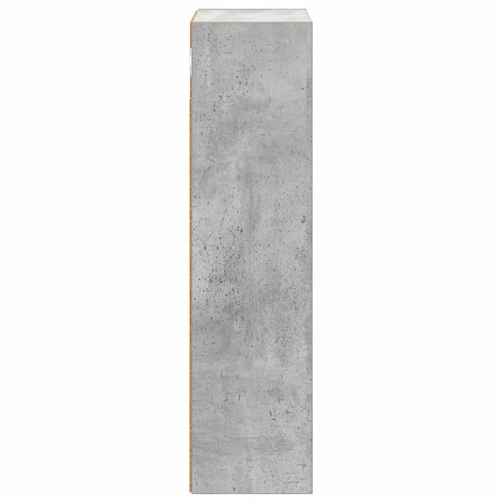 Armadio da bagno a muro Grigio Cemento 30 x 16 x 62,5 cm