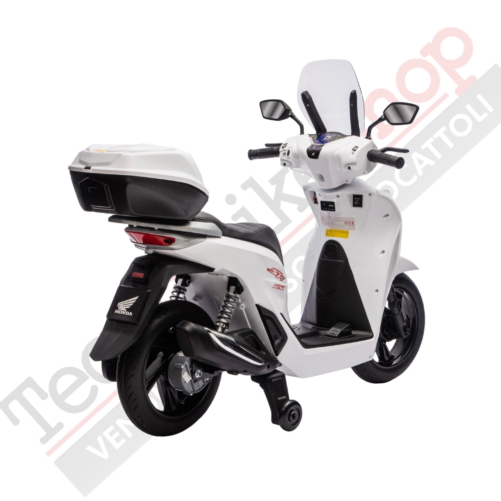 Moto Elettrica per Bambini Honda SH125 -Bianco