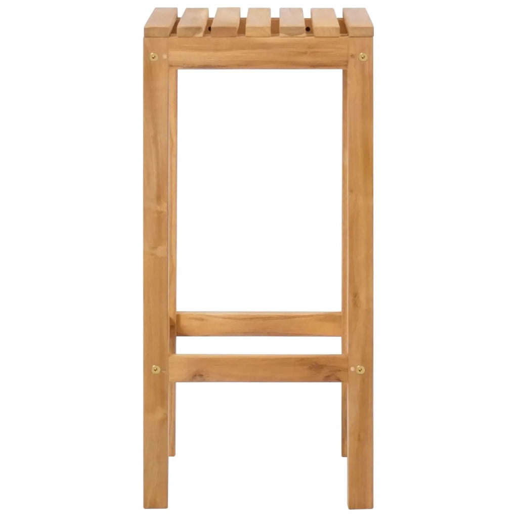 Sgabello da bar 2 pcs Naturale 35 x 35 x 75 cm