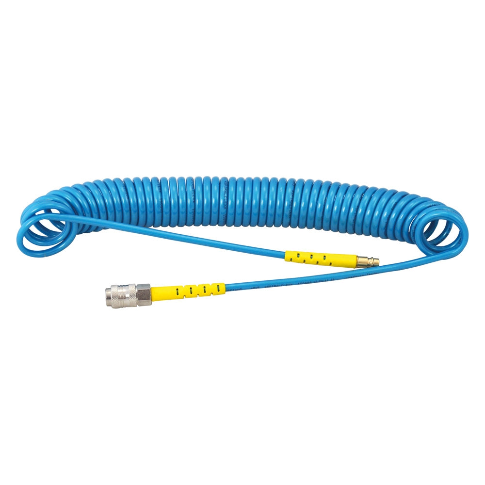 TUBO A SPIRALE IN POLIURETANO RACCORDATO 8 x   5 - mt 8  - UNIKO