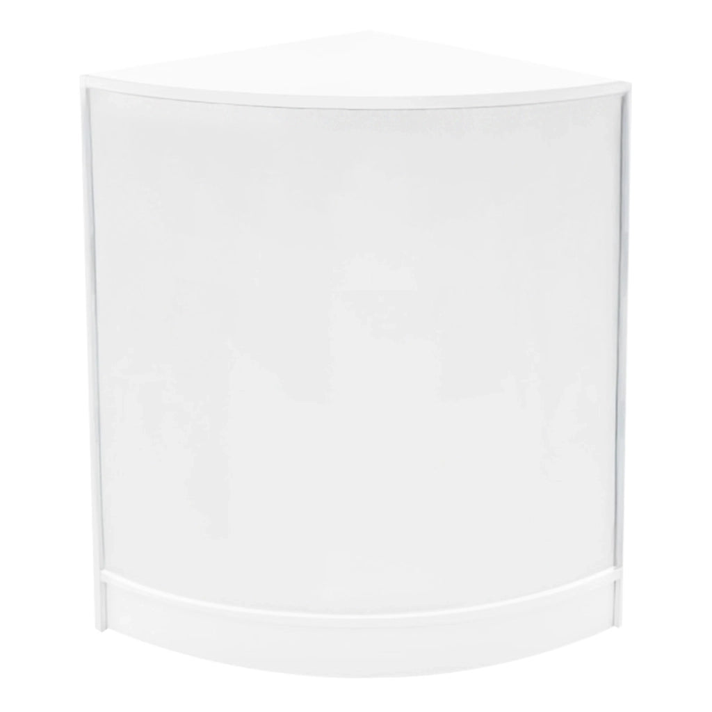 Set Banconi Bianco Helios LED K900 CM60 con Serratura e Vetrina Espositiva