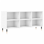 Mobile TV multimediale mensola TV credenza mobile TV sala da pranzo soggiorno camera da letto 103,5 x 30 x 50 cm legno ingegnerizzato bianco 02_0025641
