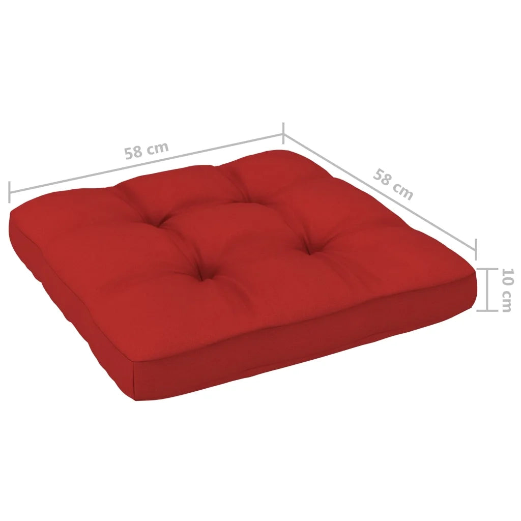 Set Divani in Pallet con Cuscini 4 pz in Pino Impregnato Nero 3066799
