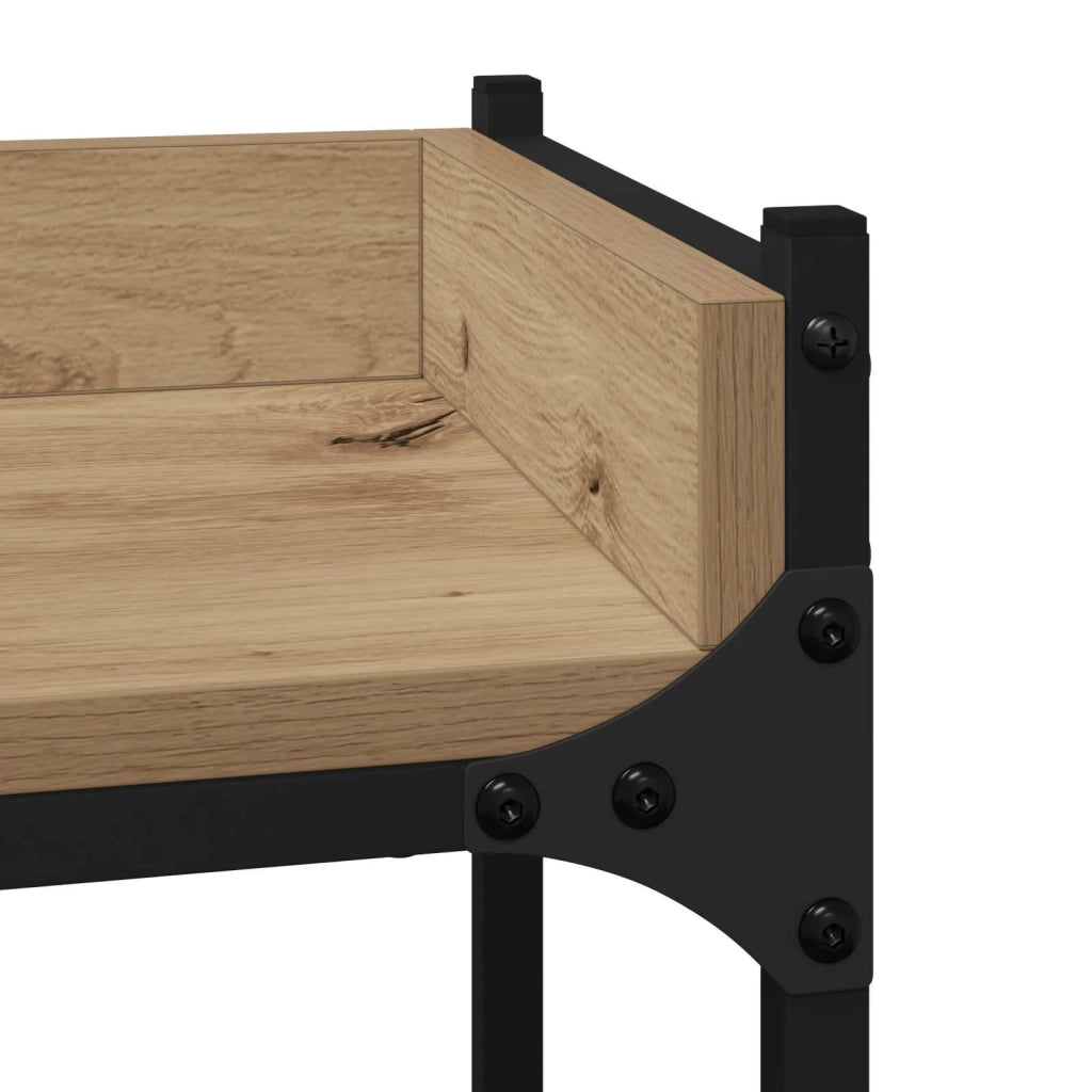 Mensola per lavatrice Rovere artigianale 67 x 25 x 163 cm