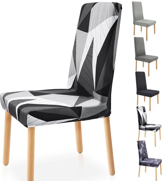 Set di Pedine con Disegno Geometrico - Set da 6 - Rimovibili e Lavabili - Per Salotto e Cucina