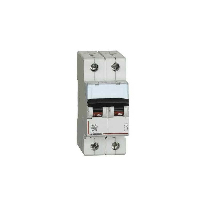 Fa82C25 Btdin45 - Interruttore Magnetotermico 2P Curva C