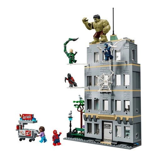 Costruzioni lego 76350 marvel super heroes scontro epico: spider-man v