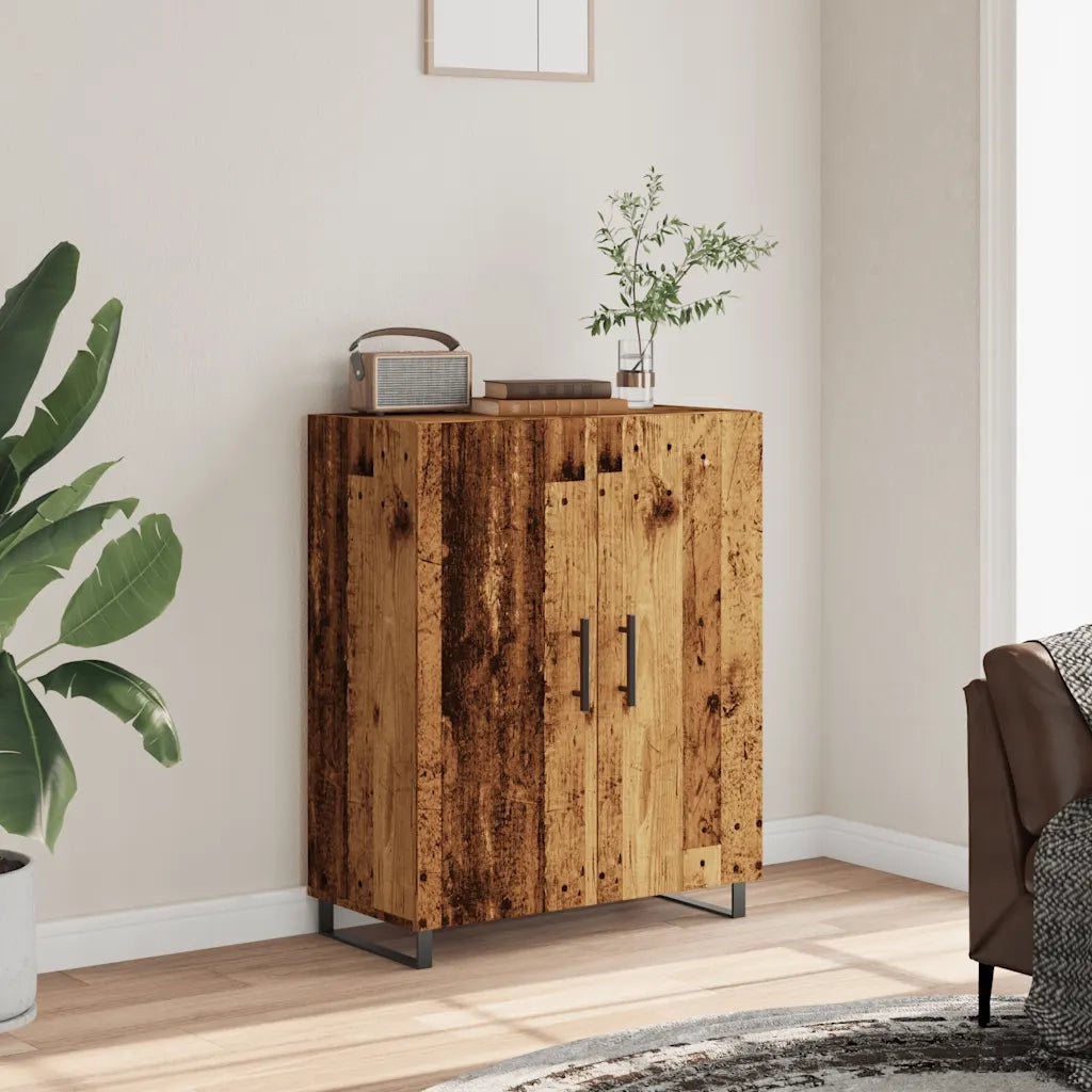 Credenza-Buffet-Armadio da cucina Legno Antico 69,5x34x90 cm in Legno Multistrato 948348