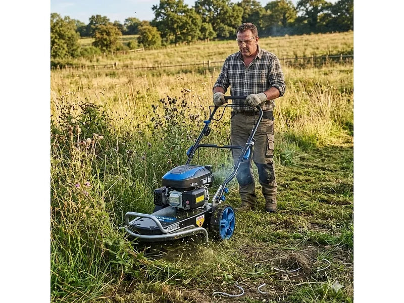 Decespugliatore Trazionato a Ruote Hyundai 35265 - Motore 173cc