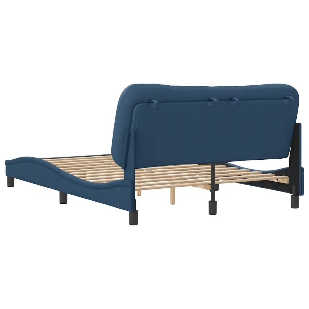 Giroletto senza Materasso Hvar Blu 120x200 cm in Tessuto 3207764