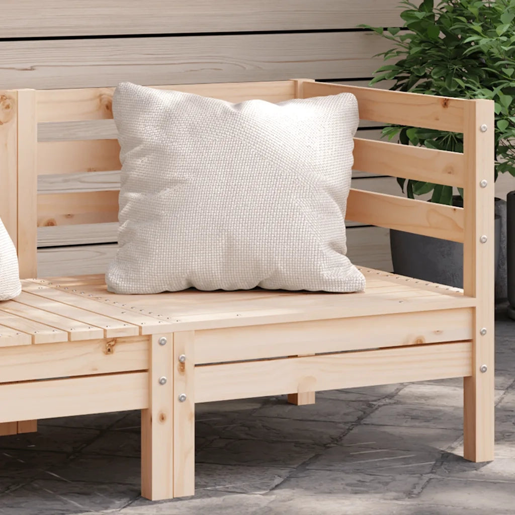 Divano Angolare da Giardino-Sofa da giardino in Legno Massello di Pino