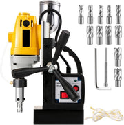 Macchina a magneti per foratura - Macchina per forare - Persi elettrici - Macchina per forare con testa magnetica - Foratura con magneti - Foratura con testa magnetica - 1100W - 40mm - Apparecchio a magneti per foratura - Norma industriale per foratura