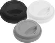 Silicone Coppe per Caffè - Riscaldabile - Per Caffè da Viaggio - Set di 3 - Adatto per Cappuccini da 85 mm