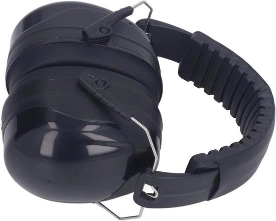 Orecchini protettivi - Protezione auricolare - Stile apprendente - Adattabile - 20 x 15 x 10 cm - Nero