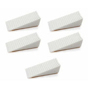 BL FERMAPORTA A CUNEO ADESIVO BIANCO 8 PZ*- PLASTIMETAL- 5,0 blister