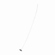 Lont Platte per Candelabro 100 pezzi - Filo di Cotone Naturale - Paraffina Preformata - Adatto per Votivo/Container/Pilastri - Stabilità di Accensione - Ideale per Principianti - Lont per Candelabro
