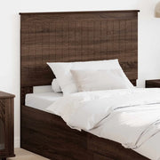 Testiera-Testata-Testiera Decorativa Rovere Marrone 100 cm Legno multistrato 423872