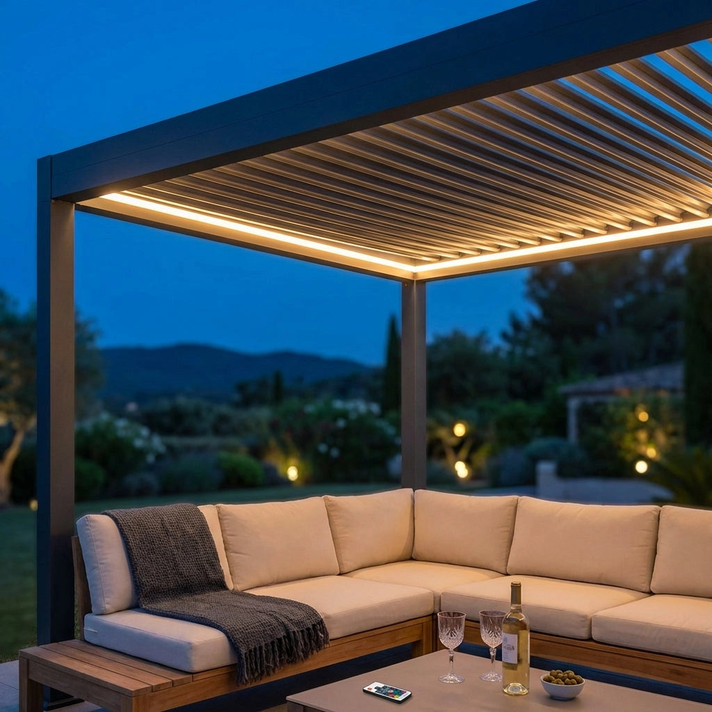 Led rgb per pergola bioclimatica - TONY