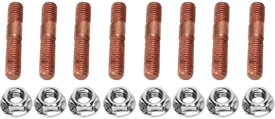 Kit di attacco turbo per alta prestazione - set di viti a dado - hardware kit - lega metallica - abilità professionale - viti di scarico