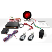 Trade Shop - Allarme Antifurto Auto Universale Furgone Camper Roulotte 2 Telecomandi -
