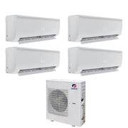 Climatizzatore Condizionatore Gree Quadri Split Inverter serie BORA PLUS 9+9+9+9 con GWHD(28)NK6OO R-32 Wi-Fi Optional 9000+9000+9000+9000