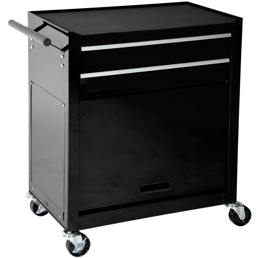 Carrello da officina a 8 cassetti nero 3408117