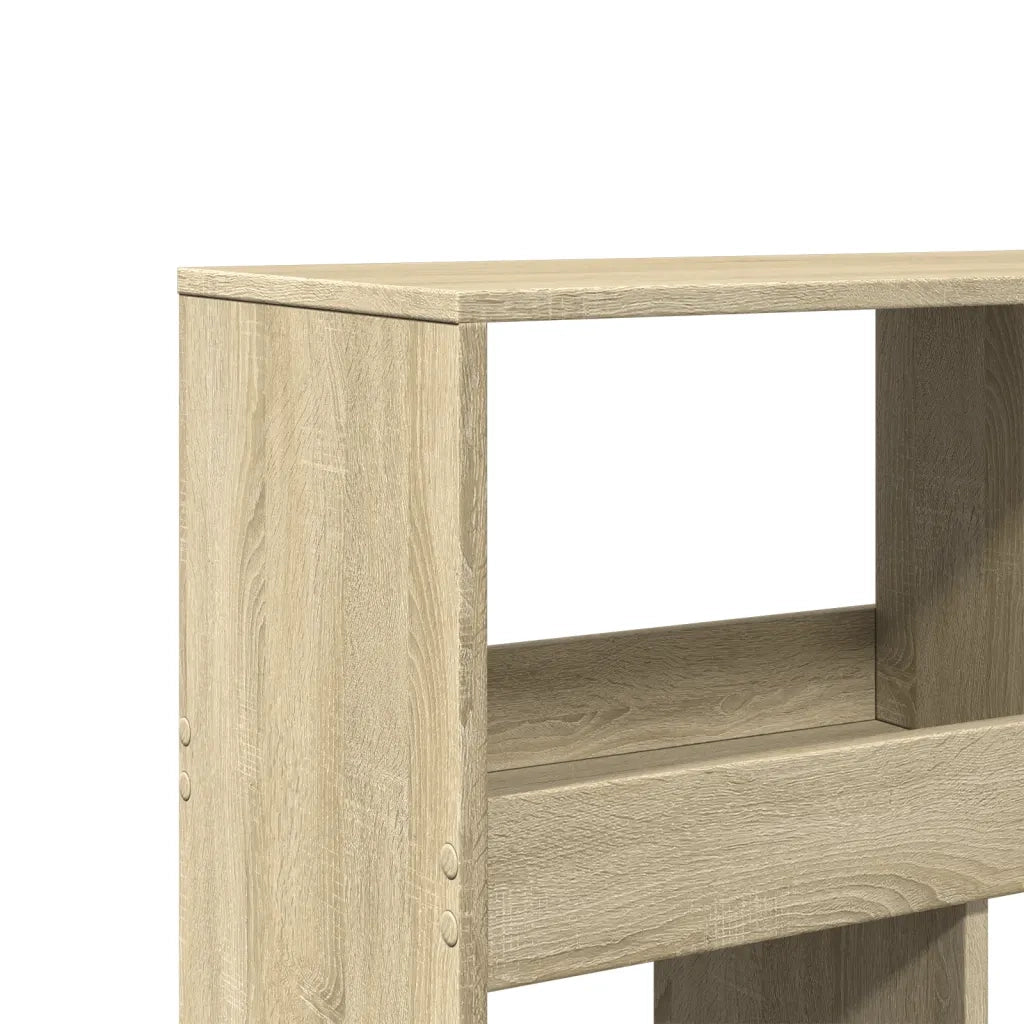 Libreria-Scaffale per Libri-Mobile di Stoccaggio Rovere Sonoma 100x33x187,5 cm in Truciolato 725228