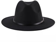 Fedora in Wolmix con Cinturino Adattabile - Altezza Cinturino 7,5 cm - Leggero - Unisex - Comodo e Respiro