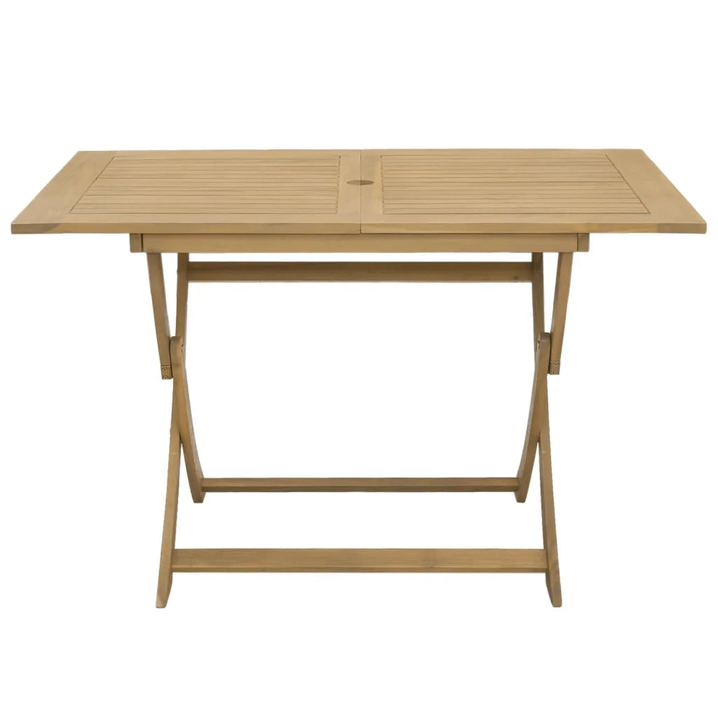 Set da Pranzo per Giardino 5 pz in Legno Massello di Acacia 3214234