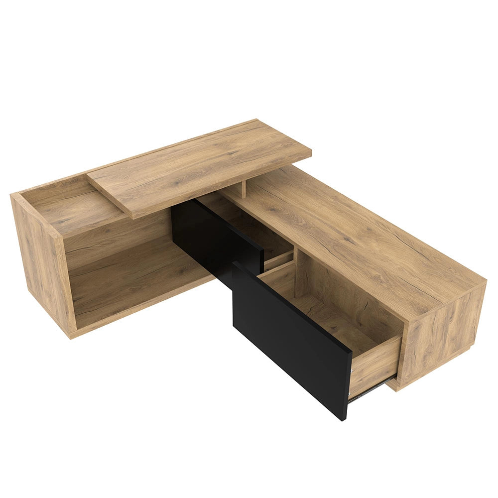 Mobile TV modulare - Xylo - Estendibile 2m con LED
