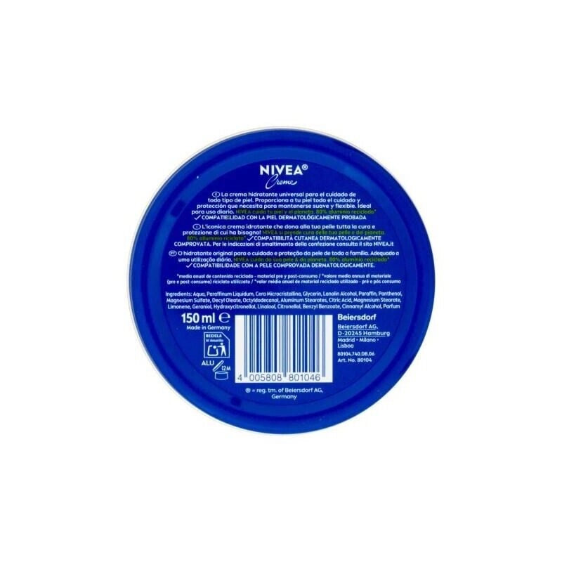 NIVEA CREMA MULTIUSO ML 150 MANI VISO CORPO