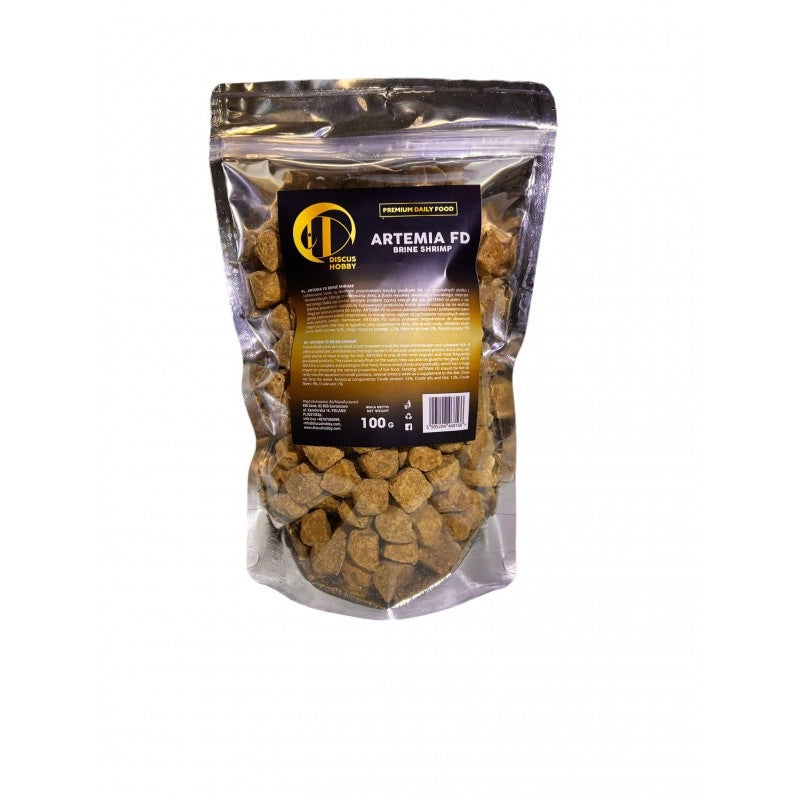 DiscusHobby Artemia FD 500ml/50g - Artemia liofilizzata in cubetti