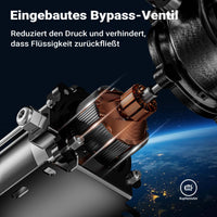 Pompa travaso carburante 12 V 180 W, Pompa travaso gasolio/benzina, 57 l/min, 3200 giri/min