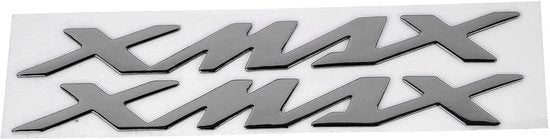 Sticker dimensionale asciutto - Materiale plastico flessibile - Impermeabile - Adesivo per moto - Per X-MAX/XMAX 125/250/400 - Facile da applicare - Adesivi per moto