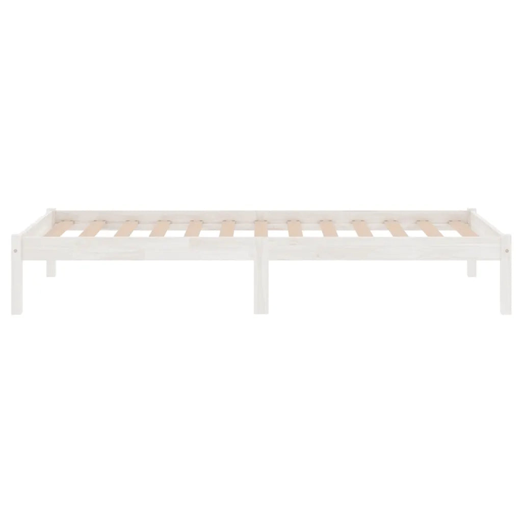 Giroletto Bianco in Legno Massello 75x190 cm Small Single 809978