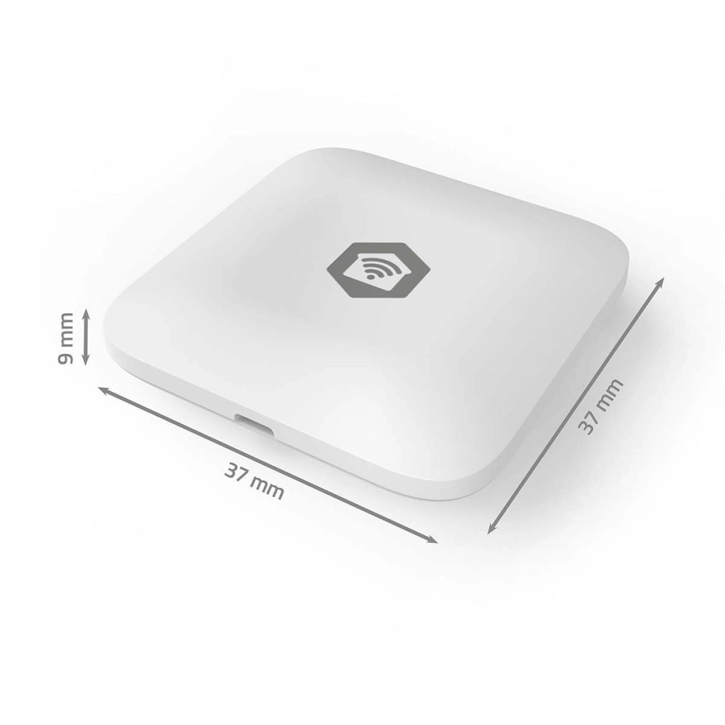 Sensore Intelligente di Temperatura e Umidità Connesso Zigbee Bianco Nedis