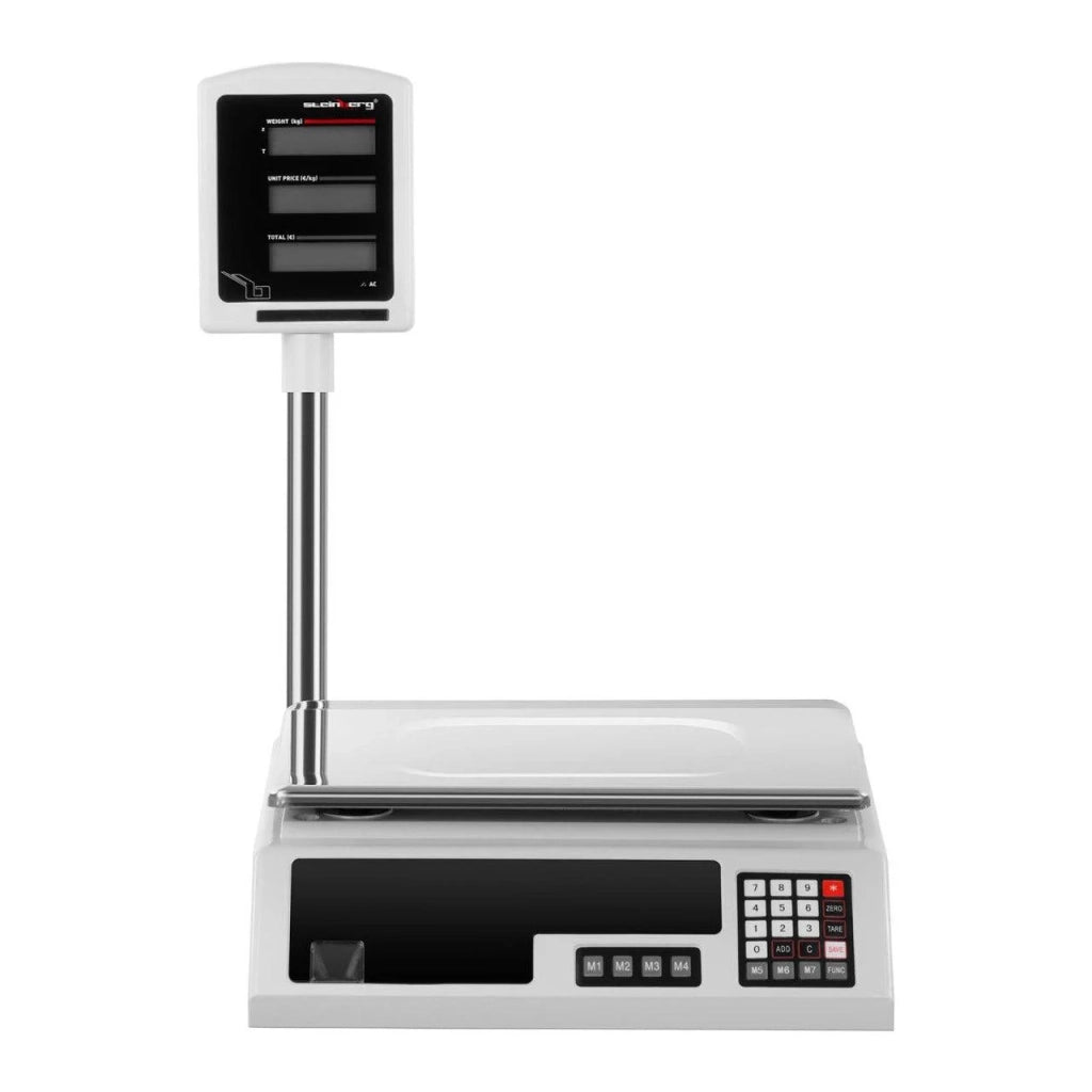 Bilancia di controllo 30 kg / 1 g 34 x 23 cm 2 LCD 14_0000600