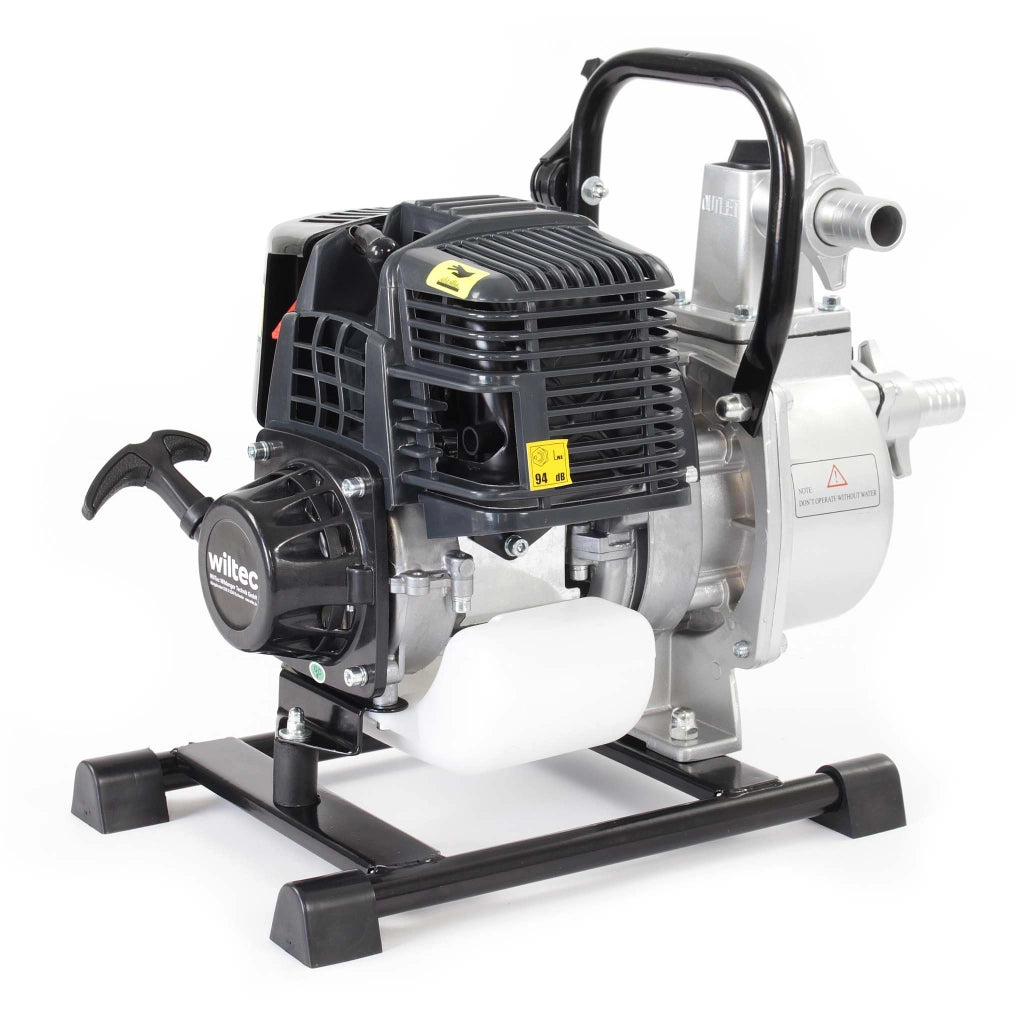 Pompa dell'acqua a benzina 1kW a 6.500 rpm Pompa da giardino da 8.000l/h Prevalenza 30m
