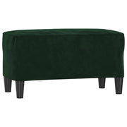 Panca/panca in velluto verde scuro 70 x 35 x 41 cm 02_0010611