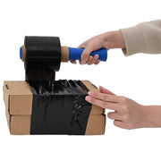 vidaXL Film Estensibili 10 pz Nero 23 μm 10 cm x 300 m